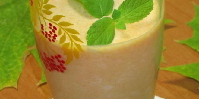 Рецепт тыквенно-молочного коктейль