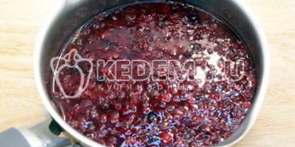 Шаг 4: брусничного морса