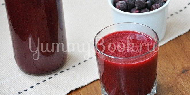 Рецепт Морса из черной смородины