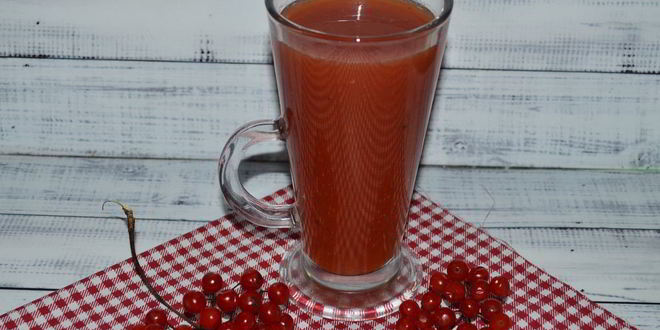 Рецепт морса из калины