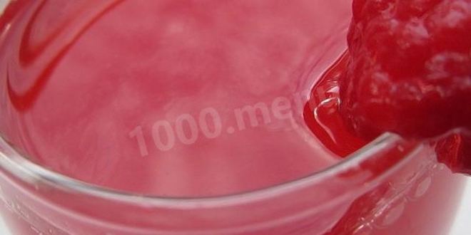 Рецепт наливки из малины