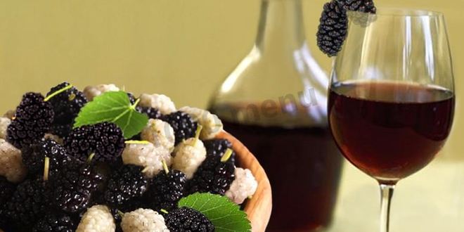 Рецепт наливки из шелковицы