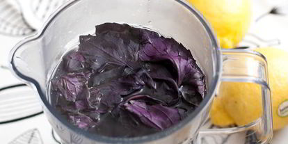 Шаг 2: напитка из базилика с лимоном