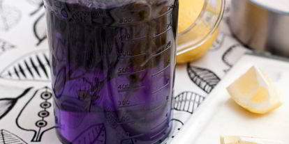 Шаг 3: напитка из базилика с лимоном