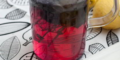 Шаг 4: напитка из базилика с лимоном