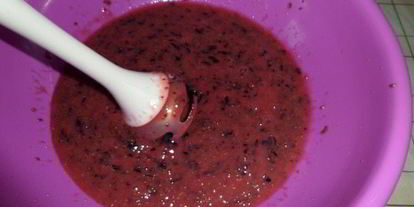 Шаг 4: напитка из ревеня и черной смородины