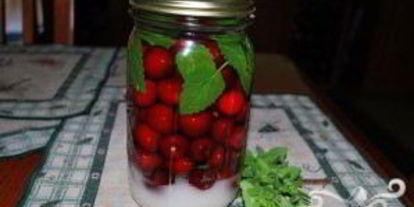 Шаг 3: вишневой настойки