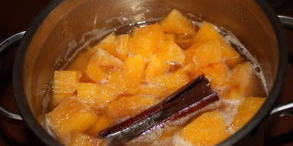 Шаг 2: пряной тыквы в сахарнома сиропе