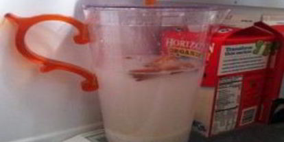 Шаг 1: рисового напитка