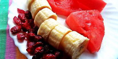 Шаг 1: бананова-арбузного смузи