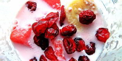 Шаг 3: бананова-арбузного смузи