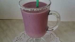 Рецепт Бананова-черничного смузи