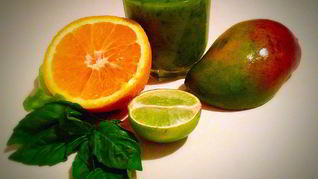 Рецепт Мангова-базиликового смузи