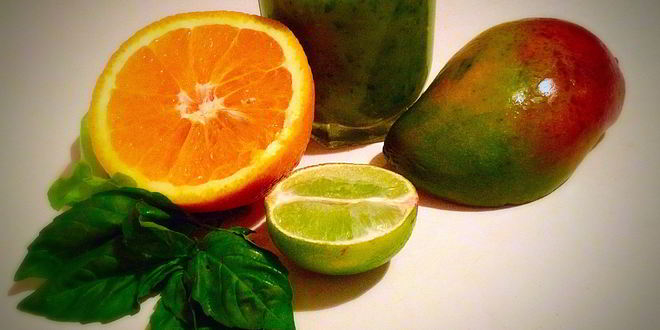 Рецепт Мангова-базиликового смузи