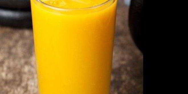 Рецепт мангового смузей