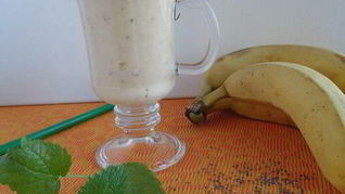 Рецепт Смузей Ананас-банан с семенами чиа