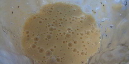 Шаг 5: смузей ананас-банан с семенами чиа