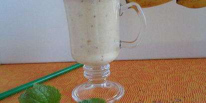 Шаг 6: смузей ананас-банан с семенами чиа