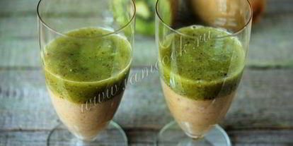 Шаг 2: смузей-десерта с маршмэллоу