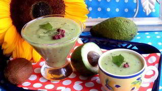 Рецепт Смузей из авокадо и киви