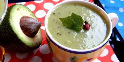 Шаг 7: смузей из авокадо и киви