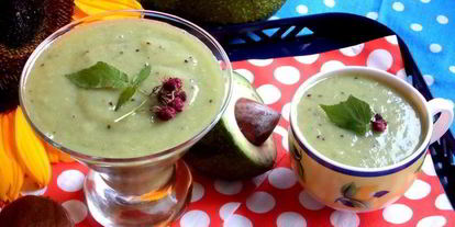 Шаг 8: смузей из авокадо и киви