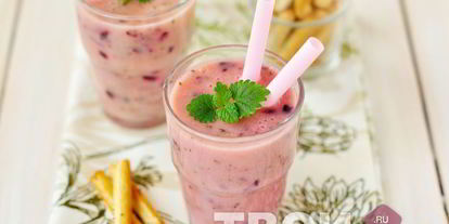 Шаг 3: смузей из черной смородины