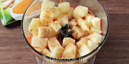 Шаг 6: смузей из моркови и яблок