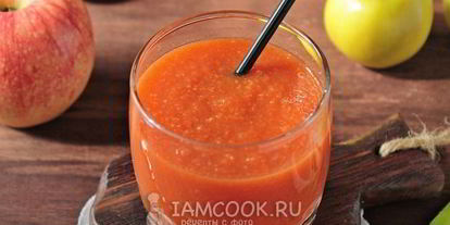 Шаг 10: смузей из моркови и яблок