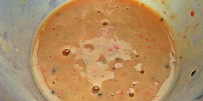 Шаг 6: смузей из ревеня, киви и банана