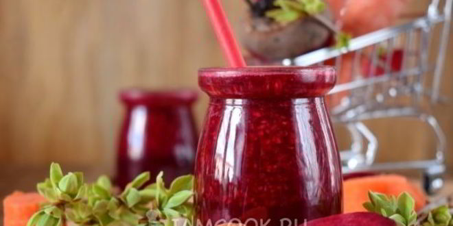 Рецепт смузей из свеклы и моркови
