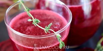 Шаг 10: смузей из свеклы с сельдереем