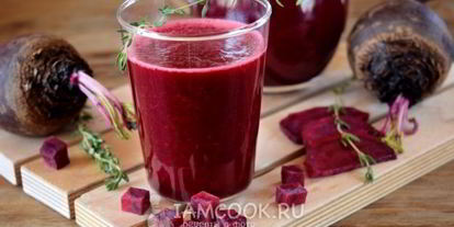 Шаг 11: смузей из свеклы с сельдереем