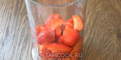 Шаг 3: смузей клубничный чизкейк