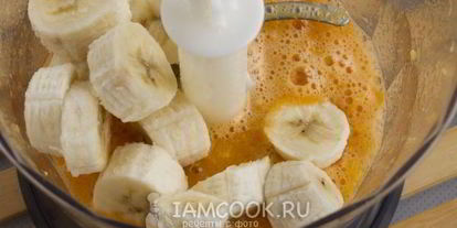 Шаг 6: смузей мандариновый с бананом