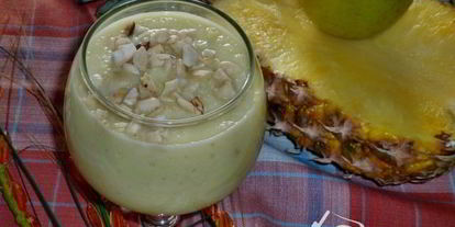 Шаг 1: смузей по мотивам салата вальдорф