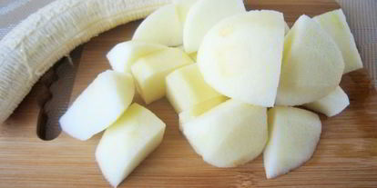 Шаг 2: смузей с бананом и морковным соком