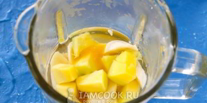 Шаг 6: смузей с манго и бананом