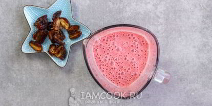 Шаг 5: смузей с миндальным молоком