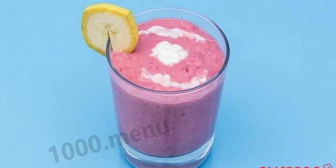 Рецепт смузей с овсяными хлопьями и бананом