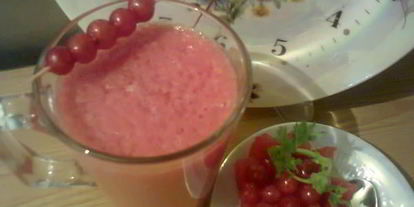 Шаг 2: смузей с помидором и смородиной