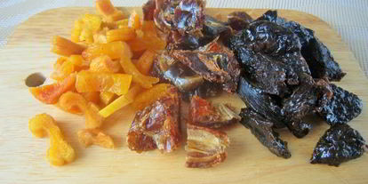 Шаг 1: смузей с сухофруктами