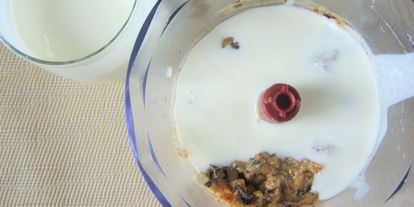 Шаг 3: смузей с сухофруктами