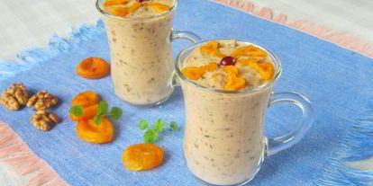 Шаг 4: смузей с сухофруктами