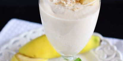 Шаг 8: смузей с творогом и бананом