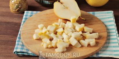 Шаг 2: смузей с яблоком и грушей