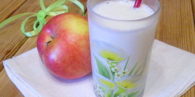 Рецепт смузей яблочный