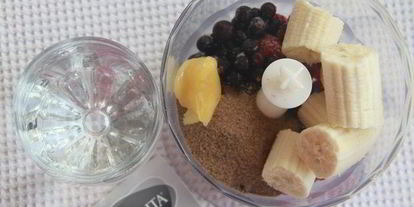 Шаг 1: смузей ягодно-льняной