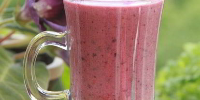 Шаг 2: смузей ягодно-льняной