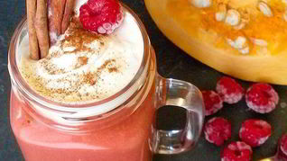 Рецепт Тыквенно-малинового смузи